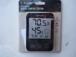 Taylor 1744BK Digital Touch Temperature Humidity Station. Fixed Price $15.00.