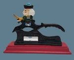 Vintage Cast Iron Hand Painted Nutcracker Heavy Duty Stand Table Top --rare. Fixed Price $18.00.