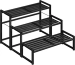Ekisemio 3-TIER Metal Plant Stand, Heavy Duty Waterproof Indoor Outdoor Stackabl. Fixed Price $53.45.