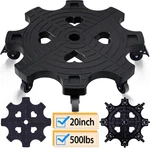 20 Inch Plant Caddy With Wheels - Heavy Duty Outdoor Indoor Rolling Stand. Fixed Price $44.57.