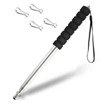 Telescopic Handheld Flagpoles With Clips Portable Lightweight Exten.... Fixed Price $14.34.