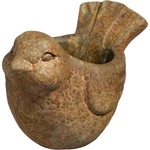 Classic Home And Garden Cement Buddies Indoor Outdoor Bird Planter, Rust, 6". Fixed Price $19.99.
