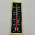 Vintage Taylor Outdoor/indoor Plastic Wall Thermometer Mount Fahrenheit. Fixed Price $9.95.