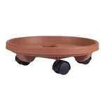 Bloem 3.6 In. H X 11.9 Resin Classic Plant Caddy Terracotta. Fixed Price $39.29.