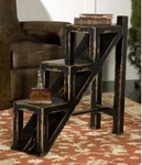 Uttermost Asher Black Accent Table Home Decor Planter Organizer Display. Fixed Price $175.00.