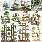 Outdoor Indoor Wooden Metal Stand Planter Pots Shelf Home Garden Kitchen. Fixed Price $31.92.