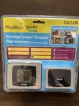 Taylor Weather Guide Wireless Indoor/outdoor Thermometer Remote Sensor New. Fixed Price $22.98.