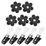 5 Pcs Set Garden Flag Rubber Stoppers And Windproof Clips, Outdoor. Fixed Price $9.66.