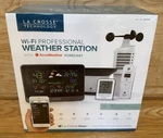 La Crosse Technology C83100 Professional Wi-fi Weather Station Sealed. Fixed Price $139.99.