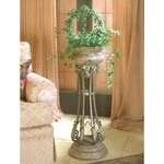 Butler Specialty Company Traditional Metal & Stone Tall Planter In Gold. Fixed Price $434.99.