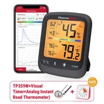 Thermopro TP359W Bluetooth Hygrometer Thermometer 260FTHUMIDITY Monitor With Lcd. Fixed Price $19.99.