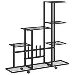 Vidaxl Plant Stand Black Powder-coated Metal 37.2 In 9.8 36.4. Fixed Price $66.89.