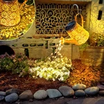 Solar Lotus Lantern With Hook - Waterproof Garden Art For Outdoor Decor. Fixed Price $35.99.