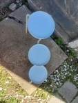 Plant Pot Stand Metal Ikea Heavy-duty Tier White 23" Staircase Flower Indo. Fixed Price $35.25.