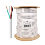 In Wall Audio Speaker Cable Wire 16/4 Gauge/awg Ofc Pure Copper 500FT White. Fixed Price $203.66.