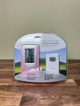 Oregon Scientific Wireless Indoor Outdoor Thermometer Dual Alarm Clock Pink New. Fixed Price $64.99.