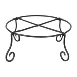 Achla 12" Piazza Plant Stand, Black Powdercoat GBS-24. Fixed Price $49.99.