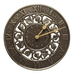 Whitehall Products Ivy Silhouette Clock, French Bronze, Aluminum, 12" Diameter. Fixed Price $75.59.