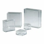 Cyan Design 8X8 Square Acrylic Pedestal, Clear - 01834. Fixed Price $190.00.