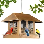 Bird Feeders, Heavy Duty Metal For Outdoors Hanging, Weatherproof.... Fixed Price $28.56.