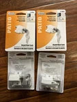4X Prime-line Push-in Sliding Door Keyed Lock Diecast Steel White 9862. Fixed Price $29.99.