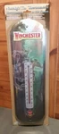 New Rivers Edge Nostalgic Tin Winchester Indoor/outdoor Thermometer 5"W X 17"L. Fixed Price $12.99.