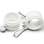 2PCS Tangle Free Flag Mounting Clip - Rotating Flapole Rings. Fixed Price $7.65.
