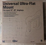 Premier Mounts Universal Ultra-flat For 10"-40" Displays. Fixed Price $30.00.