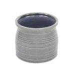 Cheungs Gray Curved Ceramic Planter. Fixed Price $30.78.