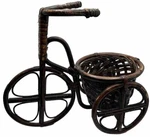 Plant Stand Rattan Tricycle 13X10. Fixed Price $29.99.