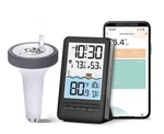 Heyaxa Wireless Wifi Pool Thermometer With 4" Digital Lcd Display, App Available. Fixed Price $29.99.