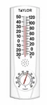 Taylor Precision Products 5537 9-INCH Indoor/outdoor Thermometer Quantity 1. Fixed Price $23.09.