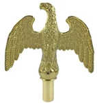 Green Grove Products Metal Gold Eagle Top, Aluminum,. Fixed Price $57.05.