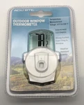 Acu-rite Digital Outdoor Window Thermometer White Approx 3 Tall. New Package. Fixed Price $25.99.