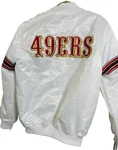 San Francisco 49ER Starter Jacket Msrp $119. Fixed Price $135.00.