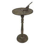 Zeckos Cast Iron Bronze Dragonfly Sundial Home Garden Decorative Sculpture. Fixed Price $89.95.