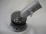 Vintage Annin & Co. Cast Aluminum 5-POSITION Adjustable Flagpole Holder Bracket. Fixed Price $28.88.