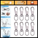 Stainless Steel Swivel Snap Hooks Heavy-duty Flag Clips, Diving Spring. Fixed Price $45.99.