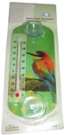 Window Thermometer W/ 2 Suction Cups Colorful Bird 7.87" X 3.54" Plastic. Fixed Price $7.19.