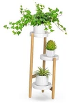 Wisuce Bamboo Plant Stands Indoor, 3 Tier Tall Corner 1 -. Fixed Price $54.54.