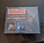 Valley Forge The Liberty Light 60 Lux Residential Solar Flagpole New. Fixed Price $65.02.