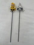 Set Of (2) Gnome Plant/garden Stake By Giftcraft. Fixed Price $12.99.
