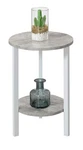 Convenience Concepts Graystone 24"" Plant Stand Faux Marble Wood Finish. Fixed Price $56.15.