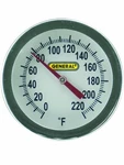 General Tools PT2020G-220 Analog Soil & Compost Thermometer, 20" Stem, 0-220 F. Fixed Price $38.59.