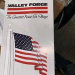 New Valley Forge SFP18F-S Foot Heavy Steel American Flag Pole Set. Fixed Price $70.00.