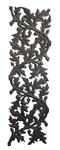 Cast Iron Wall Decor, Ornate Garden Gate Panels, Decorative Metal Art, Unpainted. Fixed Price $125.00.