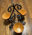 Southern Living At Home Gail Pittman Siena Pots Iron Stand Planter New. Fixed Price $42.50.
