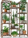 Stand Indoor Outdoor Tall Shelf For Multiple Pots Wood Flower. Fixed Price $47.11.