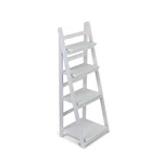 Cheungs 4 Tier Wood Shelf Stand White. Fixed Price $86.42.