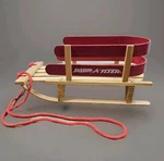 Radio Flyer Wooden Sled Decoration Teleflora Gift 10.5X5. Fixed Price $17.99.